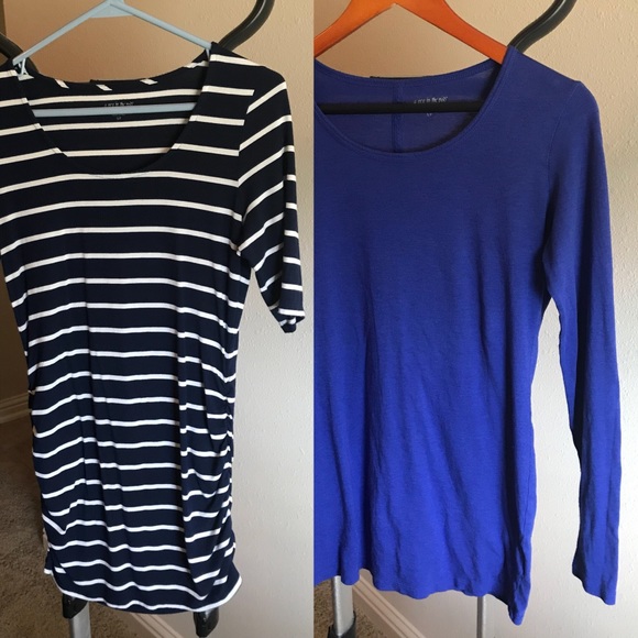 Pair of Maternity Shirts - Picture 1 of 7